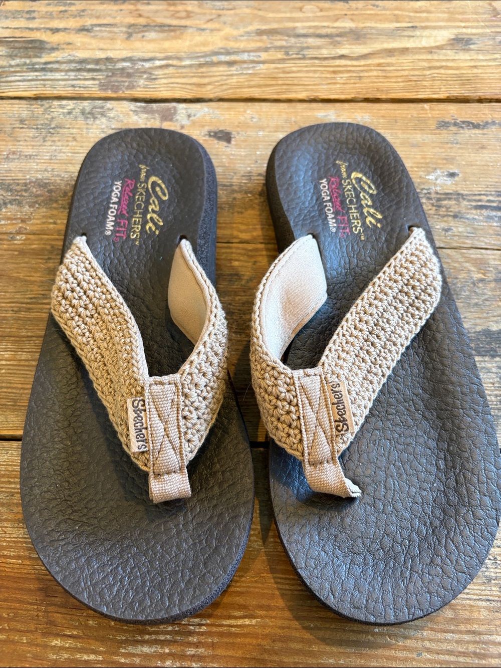 Skechers Cali Women’s Asana Valley Chic Flip-Flop Sandals